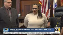 Woman sentenced in child rape and trafficking case