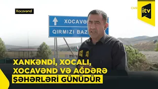 Xankəndi, Xocalı, Xocavənd və Ağdərə şəhərləri Günü qeyd olunur