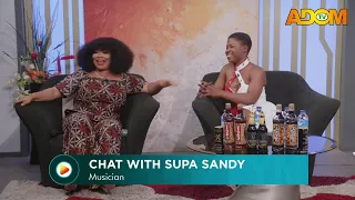 Chat With Supa Sandy - Showtym with Sally Mann on Adom TV (15-08-26)