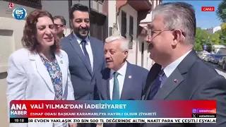 Governor Erdinç Yılmaz pays a return visit...