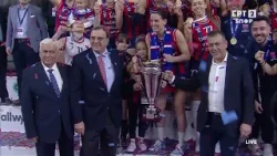 Allwyn Final 4 Volley (Γ) | Κυπελλούχος Ελλάδας για το 2026 ο Πανιώνιος | Η απονομή του τροπαίου