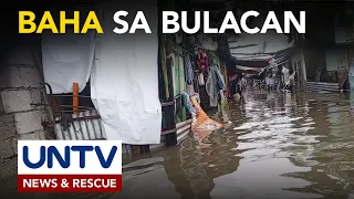 Nasa 10 bayan sa Bulacan, binaha; halos dalawang libong residente, inilikas