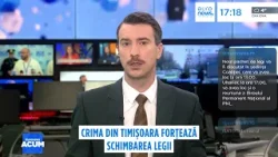 Crima din Timișoara forțează schimbarea legii: vârsta răspunderii penale, în analiză Crima din Timișoara forțează schimbarea legii: vârsta răspunderii penale, în analiză