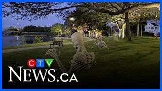 Blind River tourism gets spooky with skeletons