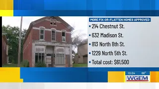 Council approves demolition of Fix or Flatten properties