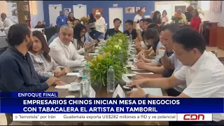 Chinese business delegation begins trade talks with El Artista cigar factory in Tamboril