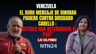 Dinorah Figuera’s harsh message to Diosdado Cabello: "You are the ones who have ruined the country"