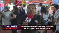 Corredores de diferentes partes del país llegan a La Ceiba para la media maratón del 21K