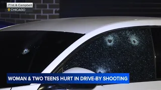Woman, 2 teens hurt in  drive-by shooting in Marquette Park, Chicago police say
