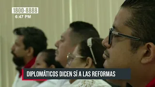 MINREX ambassadors and diplomats support the constitutional reform initiative