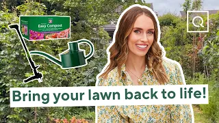 How to Repair Your Lawn: Mow, Scarify, Aerate & Reseed for a Lush Garden | QVCUK