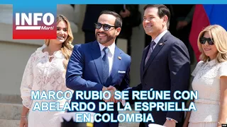 Marco Rubio se reúne con Abelardo de la Espriella en Colombia