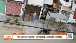 Trujillo: Piden identificar y capturar a ladrón motorizado que asalta escolares