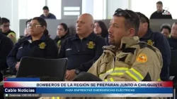 22 OCT 2026 Bomberos de San Antonio participan en capacitación sobre riesgos eléctricos