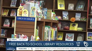 What a San Diego library card offers