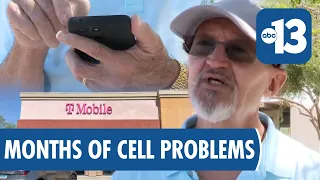 North Las Vegas man reports months of unreliable cell service near Aliante