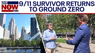 9/11 survivor shares powerful story as he returns to Ground Zero