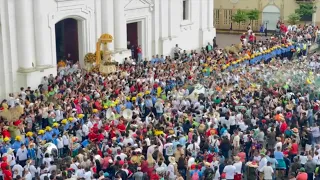 León: Devotees of Saint Jerome walk the streets in an expression of faith and devotion