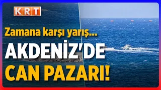 Moments of Terror in the Mediterranean! Passenger Ship Bound for Mersin Capsizes!
