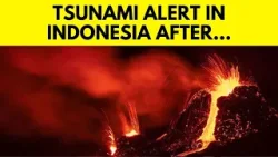 Indonesia News | Indonesia's Volcano Eruption Triggers Tsunami Alert, People Told To Evacuate | N18V