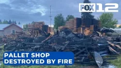 Fire destroys pallet manufacturing shop in Marion County