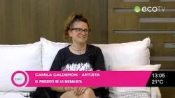 La experiencia de la muralista Camila Calderón en el penal de mujeres de Azul