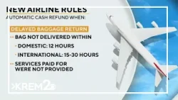 Here are the new rules for when airlines should offer refunds in the US