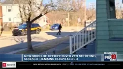 New video of officer involved shooting, suspect remains hospitalized