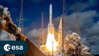 Launch of the first Ariane 6 with its most powerful boosters