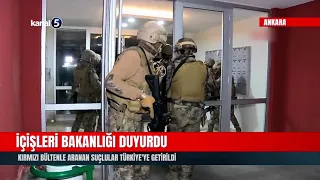 Ministry of Interior Announced! Criminals Wanted with Red Notice Brought to Turkey