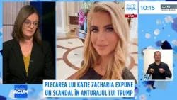 Katie Zacharia, concediată după 5 zile. Plecarea ei expune un scandal în anturajul lui Trump