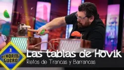 Hovik Keuchkerian se enfrenta a las difíciles preguntas de Trancas y Barrancas - El Hormiguero Hovik Keuchkerian se enfrenta a las difíciles preguntas de Trancas y Barrancas - El Hormiguero