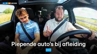 Nieuwe auto? Dan gaat-ie ook piepen als je afgeleid bent | RTL Nieuws