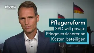phoenix-Korrespondent Philipp Menn über die Sparpläne für Pflegeversicherungen | 29.09.26