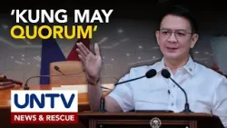 SP Escudero, duda na maaabot ang quorum kung magpapatawag ng special session ang Senado