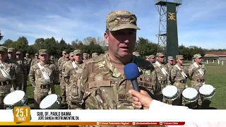 400 Arauco soldiers fine-tune details for the 2026 Osorno Military Parade
