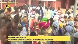 VODUN DAYS 2026 : OUIDAH S'EMBRASSE DÈS LA PREMIÈRE JOURNÉE