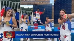 Sanderson High turns Students Against Hunger campaign into an all out friendly food fight