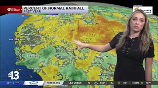 Still hot and dry in Las Vegas, but storm chances are in the forecast!