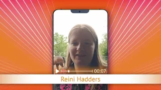 TV Oranje app video message - Reini Hadders