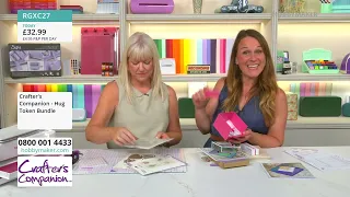 25/09/2026 HobbyMaker Live - Crafter's Companion, Sizzix, Stamps By Me & Paper Dienamics