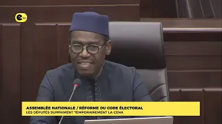 National Assembly / Electoral Code Reform: MPs temporarily abolish the CENA