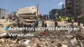 Death toll rises after double earthquake in Venezuela; rescue efforts continue #GlobalAgenda