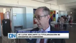 Se lleva adelante la titularización de docentes en comodoro Se lleva adelante la titularización de docentes en comodoro