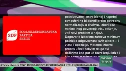 SDPS: Potreban hitan politički dijalog SDPS: Potreban hitan politički dijalog