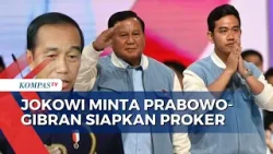Presiden Jokowi Minta Prabowo-Gibran Segera Susun Perencanaan Program Kerja