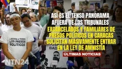 Tenso panorama en los tribunales de Caracas: masivas solicitudes para entrar en la ley de amnistía