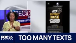 Bombarded with election texts? Here's why