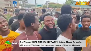NPP storms EOCO premises to demand release of Miracles Aboagye