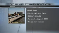 Cedar Valley Warming Center Open House set for Wednesday